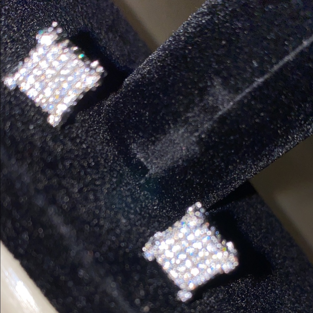 Icy out earrings